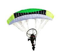 RZARDFLAMR Parapente de acrobacias RC de 2.4 G con envergadura de 1.8 m, diseño plegable portátil, largo tiempo de vuelo y sistema de estabilización avanzado para aventuras al aire libre, regalo para