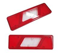 RZCREW Luces del Coche Lente Luz Trasera Trasera Cubierta De La Lámpara Trasera (sin Bombillas) Compatible con Ford para Transit MK8 Pickup 2014-2020 BK3113293AA BK3113292AA Luces traseras(1 Pair)