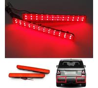 RZG 2 luces de freno traseras para parachoques trasero de lentes rojas DRL para Discovery 3 4 2009-13 RR Sport L320