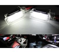 RZG 2 luces LED interiores para el espacio de los pies, paneles laterales o inferiores de las puertas, escalón de puerta y maletero para A3, A4, A5, A6, Q5, TT, Golf, Scirocco 997, Boxster