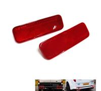 RZG 2 reflectores de parachoques trasero de lente roja LED antiniebla luz de freno DRL para 2012-2025 Transit Tourneo Connect Courier Transit Custom Transit