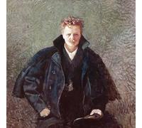 RZHRHJES Abstracto Cuadro Pintura Sobre Lienzo Pared Arte Cuadro August Strindberg de Christian Krohg para Decoración de Paredes 60x90cm
