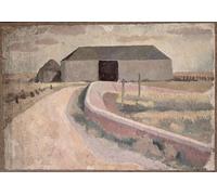 RZHRHJES Clásicas Poster Pintura Impresión Pintura de Lienzo Nórdico el granero de Roger Eliot Fry para la Decoración del Hogar del Dormitorio 60x90cm