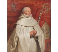 RZHRHJES Cuadro en Lienzo Impresión Pintura Matthaeus Yrsselius Abad de la Abadía de Sint Michiels en Amberes por Peter Paul Rubens para la Decoración del Hogar del Dormitorio 60x90cm