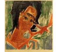 RZHRHJES Cuadro Sobre Lienzo Impresión en Lienzo Cuadro de pared Elkirchnerista de Ernst Ludwig Kirchner para Decoraciones del Hogar 60x90cm