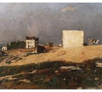 RZHRHJES Cuadro Sobre Lienzo Impresión en Lienzo Cuadro de pared París de Il'ya Repin para Decoraciones del Hogar 60x90cm