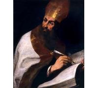 RZHRHJES Cuadro Sobre Lienzo Impresión en Lienzo Cuadro de pared San Agustín San Agustín Eva de Hipona de Daniele Crespi para Decoraciones del Hogar 60x90cm