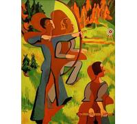 RZHRHJES Decorativos Cuadro en Lienzo Clásicas Poster Cuadro Pintura Deshielo. Paisaje de montaña con cabaña alpina de Ernst Ludwig Kirchner para Decoraciones del Hogar 60x90cm