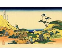 RZHRHJES Decorativos Cuadro en Lienzo Clásicas Poster Cuadro Pintura famoso de Katsushika Hokusai para Decoraciones del Hogar 60x90cm