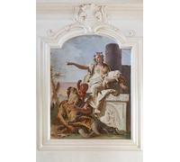 RZHRHJES Decorativos Cuadro en Lienzo Clásicas Poster Cuadro Pintura La inocencia que despide el engaño de Battista para Decoraciones del Hogar 60x90cm