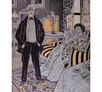 RZHRHJES Decorativos Cuadro en Lienzo Clásicas Poster Cuadro Pintura la vision del santo grial de henry dearle para Decoraciones del Hogar 60x90cm