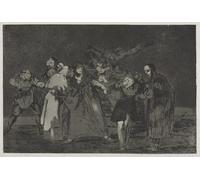 RZHRHJES Decorativos Cuadro en Lienzo Clásicas Poster Cuadro Pintura Proverbios Las heridas sanan más rápido que las palabras apresuradas de Francisco De Goya para Decoraciones del Hogar 60x90cm