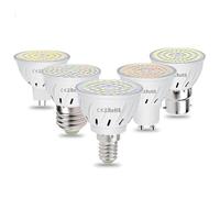 RZL Lighting, 1 0pcs AC220V LED Bulbo GU10 E27 B22 MR16 E14 Luz de la bombilla de la bombilla de la bombilla de la lámpara de la luz del ahorro de energía de la bombilla del hogar de la iluminación de