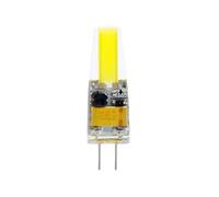 RZL Lighting, Paquete de 10, Mini bombilla LED COB AC220V G4 3W/6W, lámpara de araña con foco de iluminación LED de atenuación(Warm White,G4 AC 220V 3W)