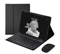 RZL TAB Accesorios Compatible with Xiaomi Pad 5 2021 11 pulgadas, cubierta de la caja del teclado con teclado Bluetooth Keyboard Mouse Tablet Funda Compatible with Xiaomi Mi Pad 5 Pro ( Color : Black
