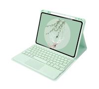 RZL TAB Accesorios Compatible with Xiaomi Pad 5 2021 11 pulgadas, cubierta de la caja del teclado con teclado Bluetooth Keyboard Mouse Tablet Funda Compatible with Xiaomi Mi Pad 5 Pro ( Color : Green