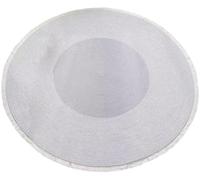 RZLEHORDF Alfombra de cuerda de algodón para gatos, lavable, redonda, vintage, reversible, tejida con borlas, almohadilla para rascar gatos, suave y elegante (gris, mediano 80)