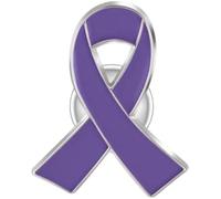 RZLEHORDF Pin de solapa de concienciación sobre el cáncer, broche de solapa preventivo para apoyar causas como rehenes en Israel e iniciativas contra el cáncer, 6X4CM, Metal, No es una piedra preciosa