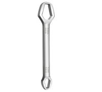 RZLZGBMKM Llave Torx universal de 8 a 22 mm, autoajustable, ajustable, for gafas, doble cabeza, herramientas manuales fábrica(Silver)