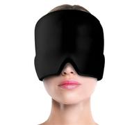 RZMZBY Gorro de gel para alivio de dolor de cabeza y migraña,mascara migraña alivio,gorro migraña frio para terapia de frío