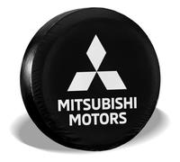 RZSYSSZD Funda Rueda Repuesto para Mitsubishi Montero 1995-2006,Cubierta de llanta de Refacción Cubierta para Neumáticos Cubierta de Neumático de Repuesto,D-16 Inch