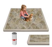 RZUMXOPY Alfombra Bebe Gruesa 120 x 180 cm Antideslizante Tapete Niño para Gatear y Jugar, Tapete Actividades de Interior, Alfombras Juegos Bebes Fáciles de Limpiar