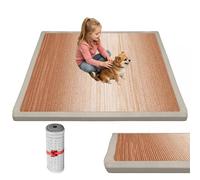RZUMXOPY Alfombra Bebe Gruesa 130 x 160 cm Antideslizante Tapete Niño para Gatear y Jugar, Tapete Actividades de Interior, Alfombras Juegos Bebes Fáciles de Limpiar