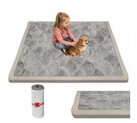 RZUMXOPY Alfombra Bebe Gruesa 190 x 280 cm Antideslizante Tapete Niño para Gatear y Jugar, Tapete Actividades de Interior, Alfombras Juegos Bebes Fáciles de Limpiar