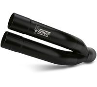 Silenciador Escape Mivv Double Gun Acero Negro Suzuki Gsr 750 2011 > 2016