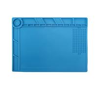 S-140 Estera de soldadura magnética de silicona de aislamiento magnético Estera de reparación magnética, Estera de trabajo resistente al 122 ° F para reparación electrónica