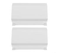 S-20 - Puerta de repuesto para skimmer, deflector de piscina de 5 x 8 x 0.75 pulgadas para colección de desechos, accesorio de piscina de plástico blanco (2 piezas)