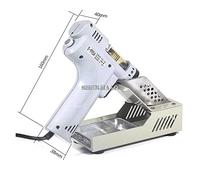 S-995A/S-993A/S-997P/S-998P Pistola de absorción eléctrica Desoldadora eléctrica Pistola de aire caliente Bomba desoldadora Soldador Para Un Trabajo CóModo (Color : S-998P)