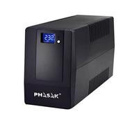 Phasak SAI PH-9464 600 VA Interactivo LCD USB RJ45 2 salidas