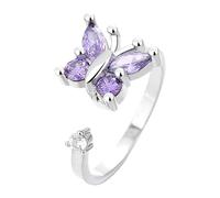 s Anti-Estrés para Mujeres | Joyería Antiestrés Ajustable | Abierto Giratorio Juguetes De Escritorio,para Adultos Hombres Oficina Casa Ejercicio Reunión Viaje En Avión Día De San Valentín