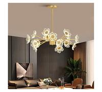 S APOYO DE LA LED LED MODERNA Lámpara de la lámpara de muestra - Lámparas Lámparas de la sala de estar Ambiente moderno simple Lámpara de dormitorio Restaurante Neta de flores Decoración de lámparas