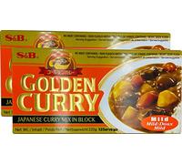 S&B Golden Curry Picante Suave (Mild) 220g X 2Unidades