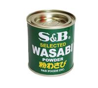 S&B Wasabi Powder - Polvo japonés Wasabi en polvo, natural y sin aditivos, OG ASIA - 30 g