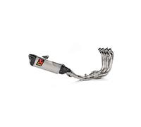 Akrapovic Slip-On Racing Line Titanio Sistema de escape, plata