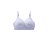 (S, Blue) Breathable Invisible Bras Fashion Lingerie for Ladies The New Plus Size Bras Lingerie Sexy Woman Push Up Bra for Women Underwear