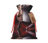 S - Bolsas de Navidad - Sillín de caballo con sombrero de vaquero con estampado salvaje para regalos de regalo para cumpleaños, bodas