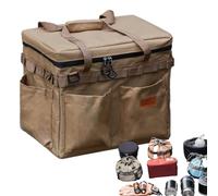 s Camping para Hombres - Impermeable Portátil Gran Capacidad,De Mano para El Camping con Almacenamiento De Herramientas | para Caza Senderismo Mochilero Picnic Herramientas Vajilla Juego De Té