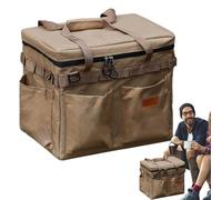 s Camping para Hombres | Impermeable Portátil Gran Capacidad,Util para Senderismo y Organizador de Equipo Exterior,para Caza Senderismo Mochilero Picnic Herramientas Vajilla Juego De Té