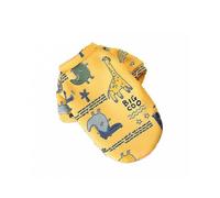 (S)christmas Pet Clothes Warm Dog Sweater Two-legged Puppy Clothes Pink Rainbow