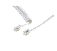 S-Conn 2m RJ10 - Cable para teléfono fijo (RJ10, RJ10)