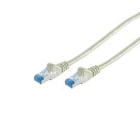 S-Conn 75711 - 0.25 Patch Cable Gris 10 m