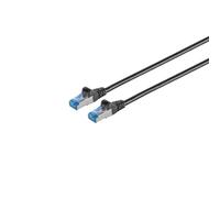 S-Conn 75711 - 0.25 Patch Cable Negro 1 m