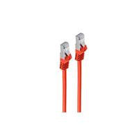 S-Conn BS75511-1.5R - Cable de Red (1,5 m, Cat7, S/FTP (S-STP), RJ-45, RJ-45, Rojo)