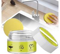 S-crubology Cleaning Stone, S-crubology Stone Cleaner with Power Sponge, Multi Purpose Cleaner for Bath & Shower, Sink, Cooker - 100g (1)