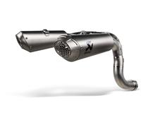 Akrapovic Sistema de escape Slip-on Line con EG-BE S/O 2-2 TI, Panigale/Streetf. V2 25-
