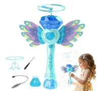s de burbujas, s de burbujas para niños - del soplador de burbujas USB con soluciones de recarga - Favores de fiesta de juguete de verano, suministros de fiesta para eventos familiares, cumpleaños, bo